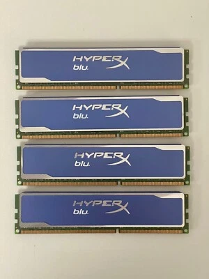 Memoria RAM DDR3 Kingston Hyper X  Blu 4x8Gb - Immagine 1 di 2