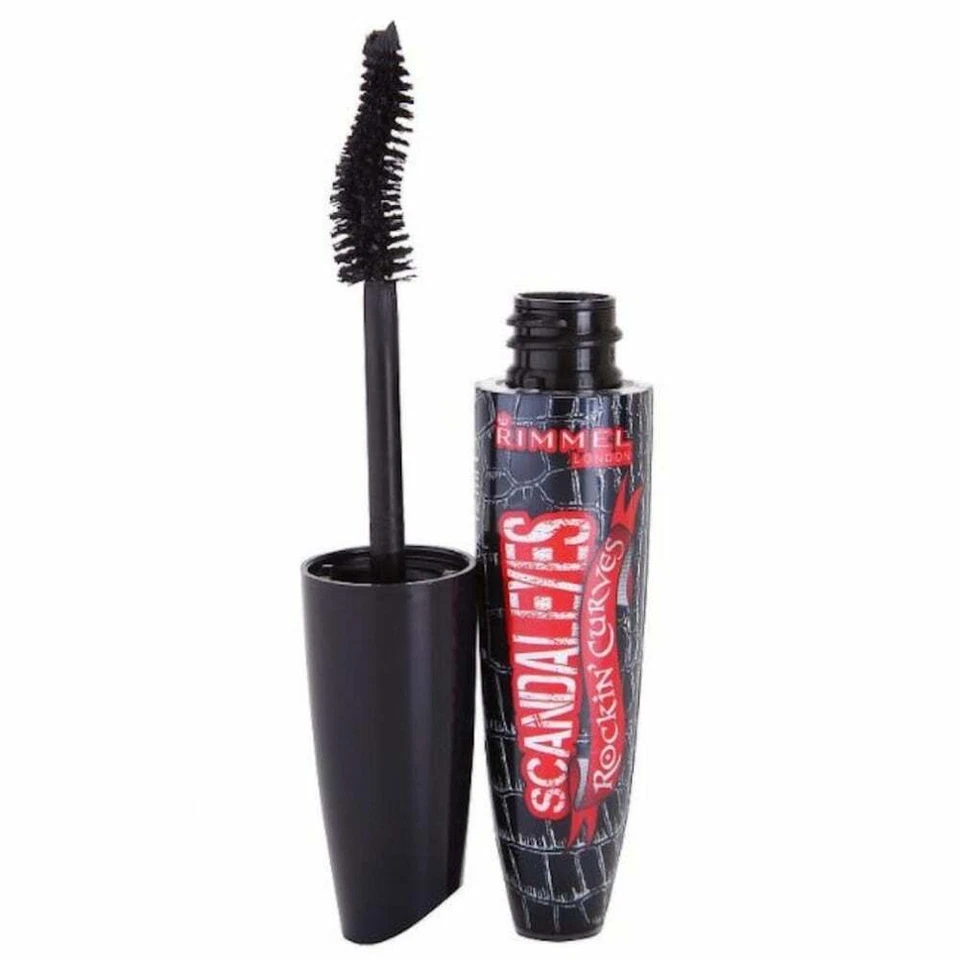 Rimmel Scandaleyes Rockin' Curves Mascara - 003 Extreme Black - Image 1 of 1