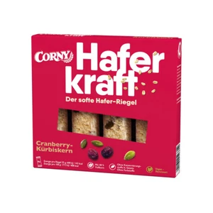 Corny Haferkraft Cranberry Kürbiskern einzeln verpackte Riegel 140g - Picture 1 of 1