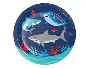 Shark Party Small Plates - Picture 1 of 4