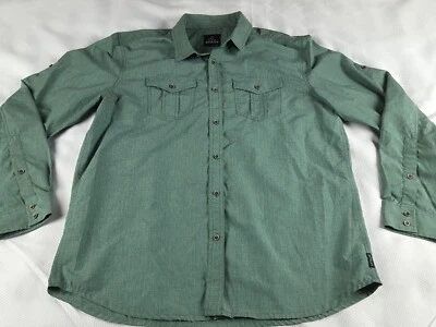 PrAna Ascension Long Sleeve Shirt Mens XL Lightweight Outdoor Polyester Nylon - Image 1 of 4