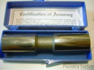 Used Deltronic 0.8282 Pin Gage Gauge, .8282 Diameter, Class-X - Picture 1 of 4