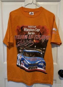 Camiseta NASCAR Winston Cup Series Turn Up the Heat 2003 para hombre grande hecha en Estados Unidos - Imagen 1 de 14