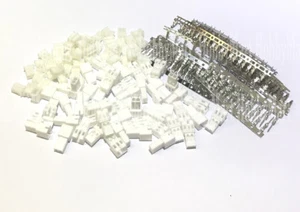 JST-PH 2.0mm 2-Pin Male Female Connector Socket, Male Female Crimp Contact Pin - Picture 1 of 8