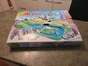Vintage Outdoor Action Team Britains Playbase 9720 Motorcross Spielset komplett ~ NEU - Bild 1 von 11