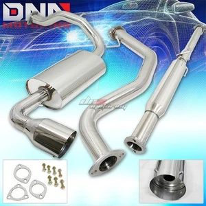 4.5"MUFFLER TIP STAINLESS STEEL EXHAUST CATBACK SYSTEM FOR 88-91 HONDA CIVIC 3DR - Picture 1 of 1