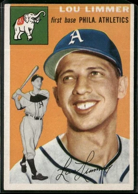 1954 Topps #232 Lou Limmer VG-EX/EX - Image 1 of 2