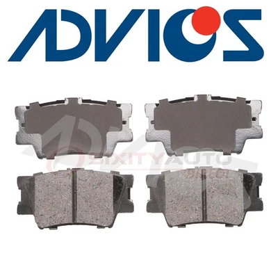 ADVICS Rear Disc Brake Pad Set for 2009-2013 Toyota Matrix 2.4L L4  - gx - Изображение 1 из 4