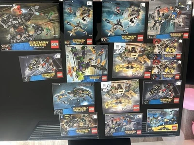 DC Comics LEGO Manuals And Instruction Booklet Lot Of 15 - Image 1 of 2