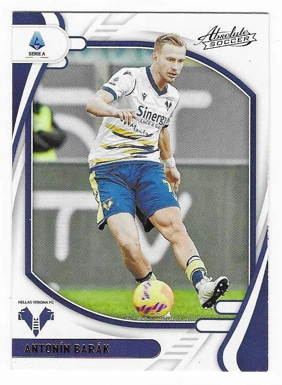 2021-22 Panini Chronicles Absolute Soccer Antonin Barak Hellas Verona #50 - Image 1 of 2