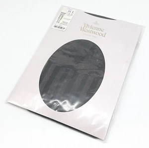 Vivienne Westwood Pantyhose Ballet Luce Patterned gray Fishnet Tights genuine - Picture 1 of 6