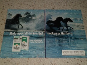 ANNUNCIO/ARTICOLO SIGARETTE MARLBORO LIGHTS 1988 - Foto 1 di 1
