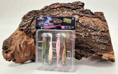 Fox Rage Ultra UV Slick Shad Loaded Lure Pack 7cm 5g Gummifisch To Go Köderset - Bild 1 von 2
