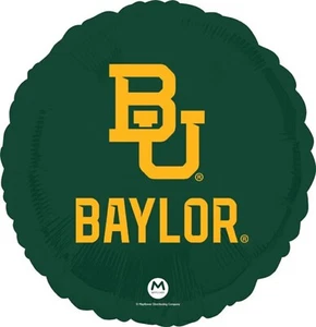 Baylor Bears NCAA College Sports Party Decoration 18" Round Mylar Balloon - Picture 1 of 1