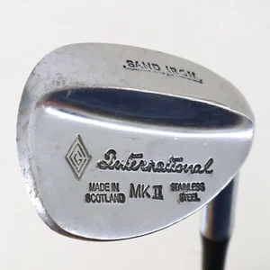 International MK II Sand Iron Made In Scotland Dynamic 20 Wedge Flex 35" right - Picture 1 of 16