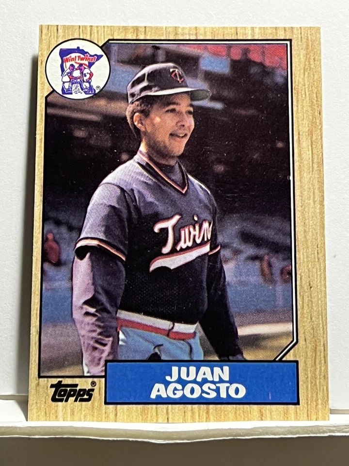 1987 Topps Baseball Card #277 - Juan Agosto (Twins) - Image 1 of 2