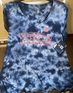 Women’s Detroit Tigers V-neck Tee Lg - Picture 1 of 2