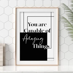 Minimal Wall Art Prints Digital File Download Printable Minimalist Poster A3 A4 - Picture 1 of 2