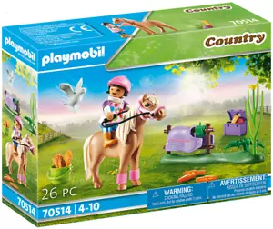 Playmobil ® 70514 Cavalier et poney Connemara - Country - Neuf - new - Picture 1 of 4