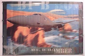 Póster de pared vintage B1-b Bomber USAF 24"" X 36"" NUEVO DE LOTE ANTIGUO (b187) - Imagen 1 de 3