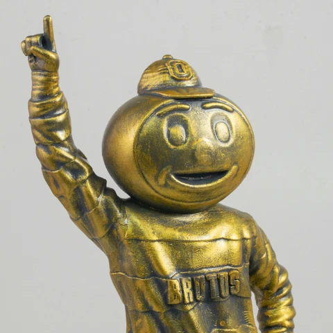Collectible 6" Golden Brutus Buckeye Ohio State Mascot Cover