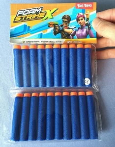 Nerf Darts Bullets Munition Pfeile Foam Strike X 20er Packs 20 Stück pro Packung - Bild 1 von 4
