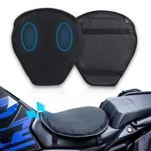Gel Pad Motorcycle Seat Cushin - All Weather, Shock Absorbing Gel Cushion - B... - Picture 1 of 7