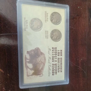 The Historic Buffalo Nickel Mint Mark Collection 3 Coin Set 1997 - Picture 1 of 5