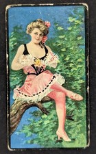 Vintage 1903 Girls in Costumes British American T440 Tobacco Card