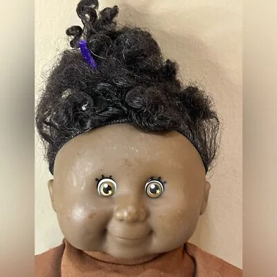 Blue-Box doll Cabbage Patch Clone brown eyes 521608 - Image 1 of 4