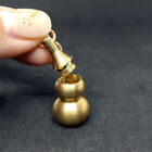Brass Gourd Waterproof Pill Box Bottle Cases Pendant Keychains Necklace Keychain