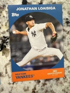 2022 TOPPS MONTGOMERY 582 CLUB SET 5 CARD NEW YORK YANKEES JONATHAN LOAISIGA #9 - Picture 1 of 1
