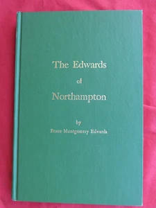 The Edwards of Northampton Virginia Genealogy Book First Edition Rare history - Picture 1 of 9
