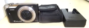 👌 Casio Compact Digital Camera Exilim EX-H10 12.1MP Black Tested - Read  Below - Picture 1 of 9