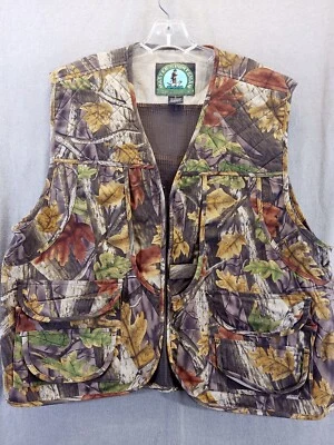 Master Sportsman vest Men XL brown  Unlined hunting Fall Camouflage  outdoor - Image 1 of 4