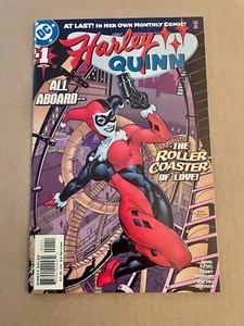 Harley Quinn #1 DC 2000 Terry Dodson primera impresión primera sede en solitario título Karl Kesel - Imagen 1 de 1