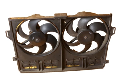 97-02 Jaguar XK8 X100 conjunto de ventilador de refrigeração radiador motor MJA4270AB FABRICANTE DE EQUIPAMENTO ORIGINAL - Imagem 1 de 4