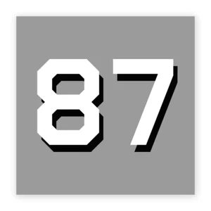 Military Graphics US Navy Hull Number Decal USS Mason DDG-87 Sticker - Picture 1 of 1