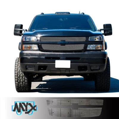 Billet Grille Fits 2005-2006 Chevy Silverado 1500/2500HD/3500/07 Classic Grill Foto 1 de 4