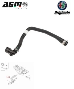 MANICOTTO FLESSIBILE TUBO ACQUA RADIATORE ORIGINALE ALFA 159 1.9 JTD 50501076 - Imagen 1 de 8