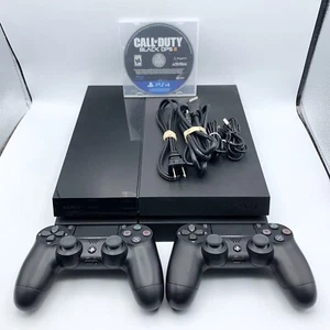Sony CUH-1001A PlayStation 4 PS4 Slim 500GB Console Bundle *READ* Black Ops - Picture 1 of 17