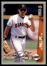 1996 Collector's Choice Silver Signature J.R. Phillips San Francisco Giants #714