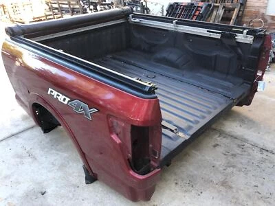 2016-19 NISSAN TITAN XD 5.6L PRO-4X BOX BED 139.8" WB RED PEARL (NAH) OEM *NOTES - Image 1 of 4