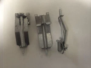 (100 Paar) Elektrokasten Oldwork Old Work Griptite Trockenbau Clips für Edelstein - Bild 1 von 2