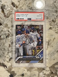 2024 Topps Now Bobby Witt Jr #492 PSA 10 - Bild 1 von 2