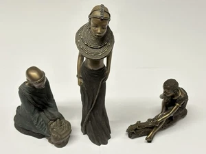 Maasai Soul Journeys x3 Figurines - Noni, Bahiya, Fuma - Good Condition - Picture 1 of 9