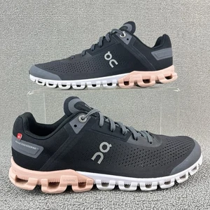 On Cloud Cloudflow Laufschuhe Damen 8,5 Rock Rose Schwarz Pink Sneaker - Bild 1 von 11