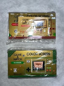Game & Watch Mario + Zelda Limited Edition With Bonus Items