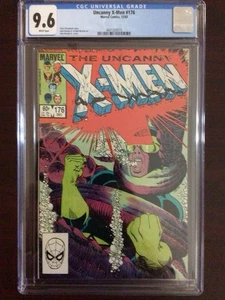 CGC 9.6 Uncanny X-Men 176 White Pages - Imagen 1 de 3