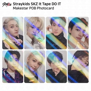 Stray Kids SKZ It Tape DO IT Makestar POB cartolina fotografica Bangchan Leeknow KPOP - Foto 1 di 17